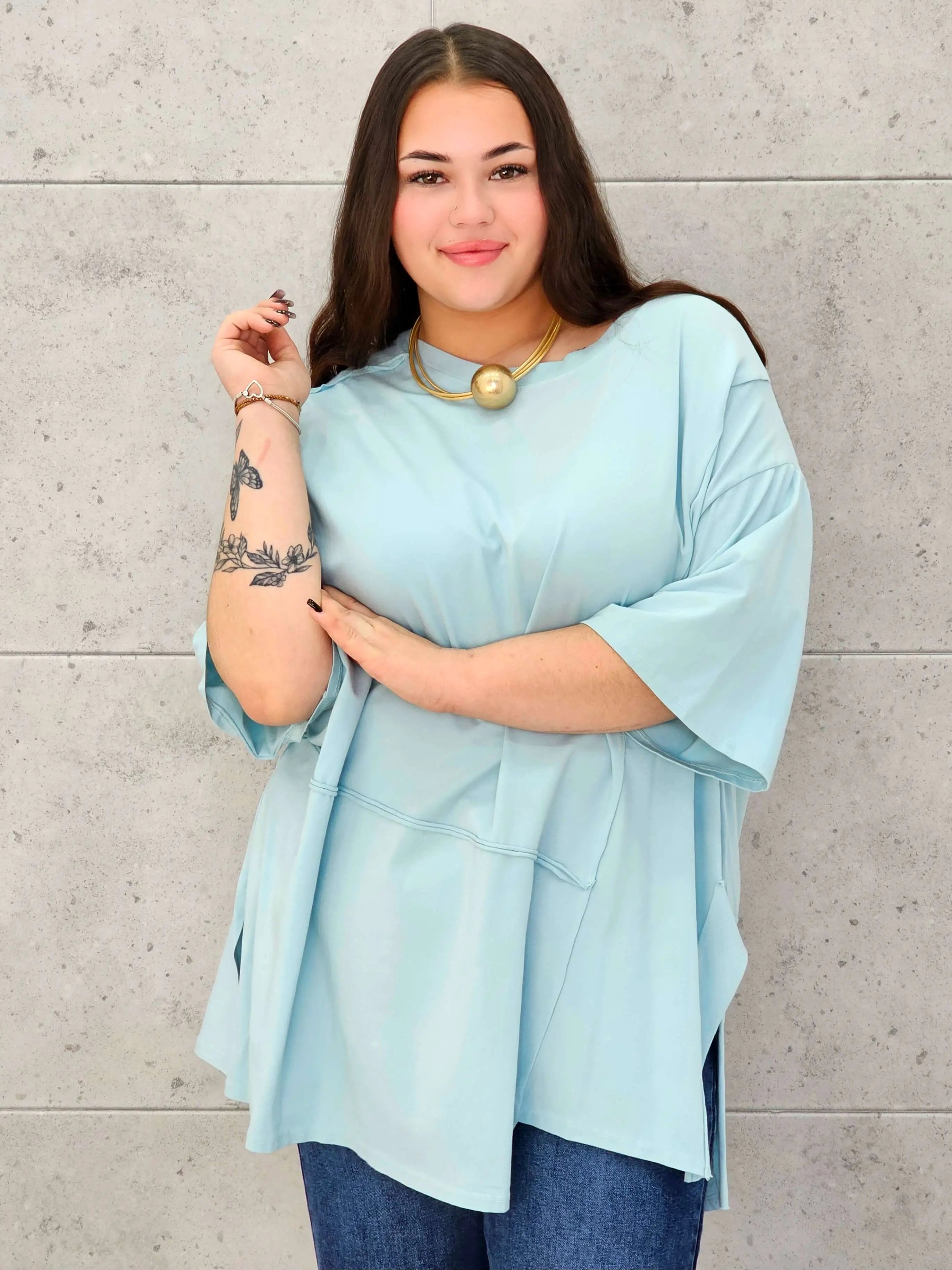 Bluzka oversize plus size StylowaXL – lekkość, wygoda i modny look - Stylowa XL