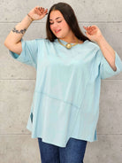 Bluzka oversize plus size StylowaXL – lekkość, wygoda i modny look - Stylowa XL