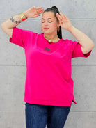 Bluzka plus size StylowaXL – egzotyczny styl i wakacyjna lekkość XXL Stylowa XL