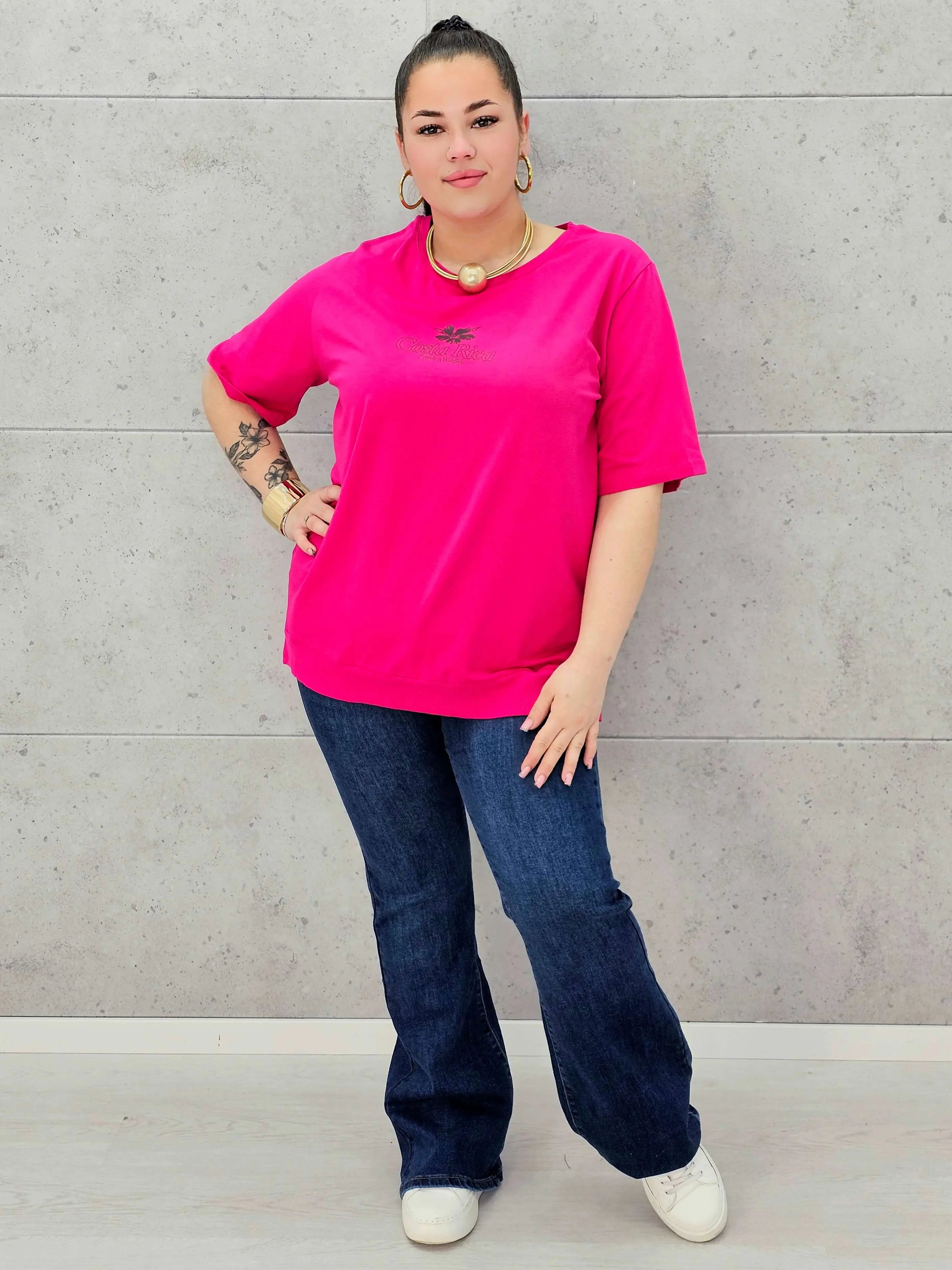 Bluzka plus size StylowaXL – egzotyczny styl i wakacyjna lekkość XXL Stylowa XL