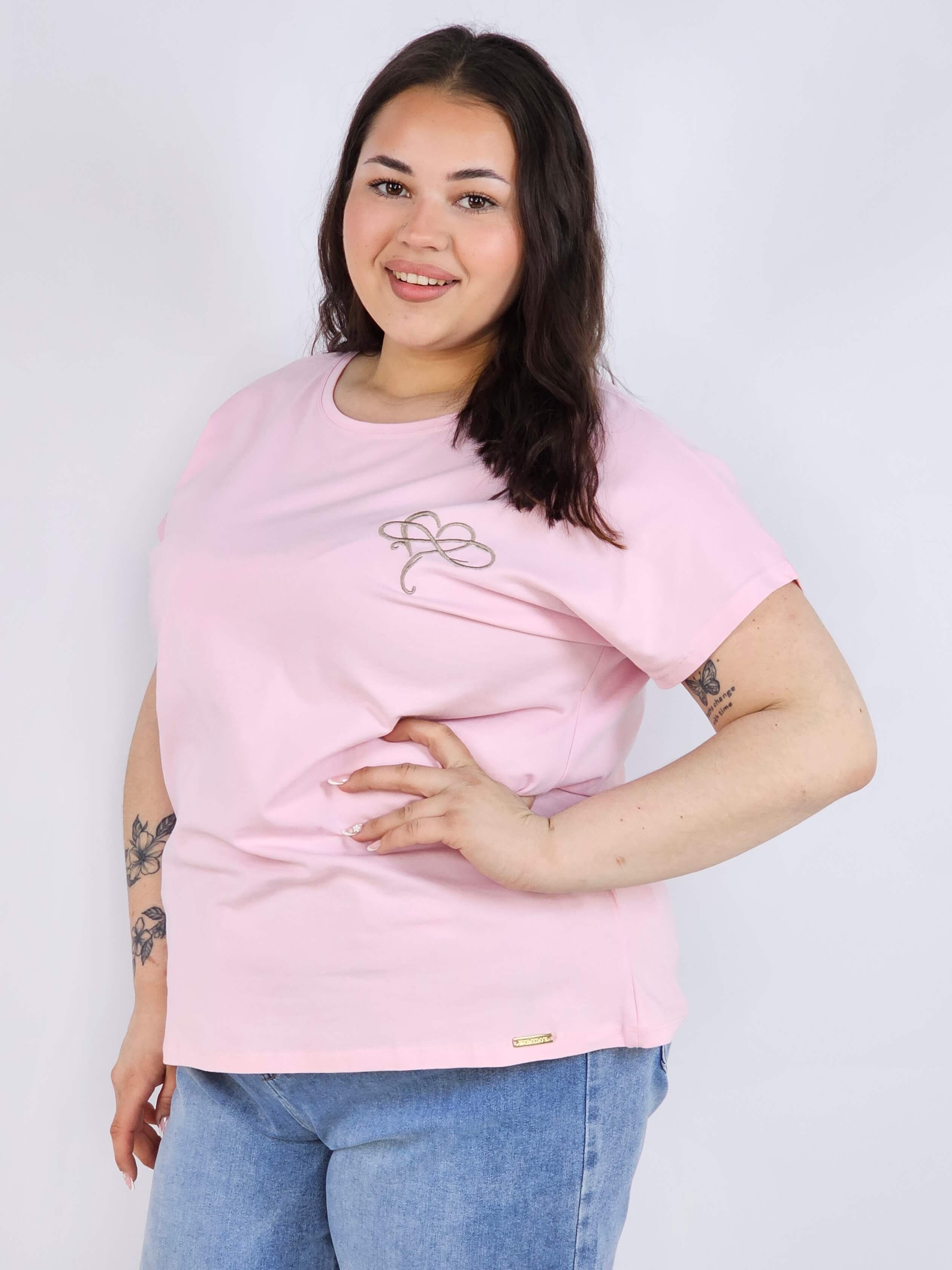 Bluzka plus size XXL basic – minimalistyczna i stylowa na co dzień Stylowa XL