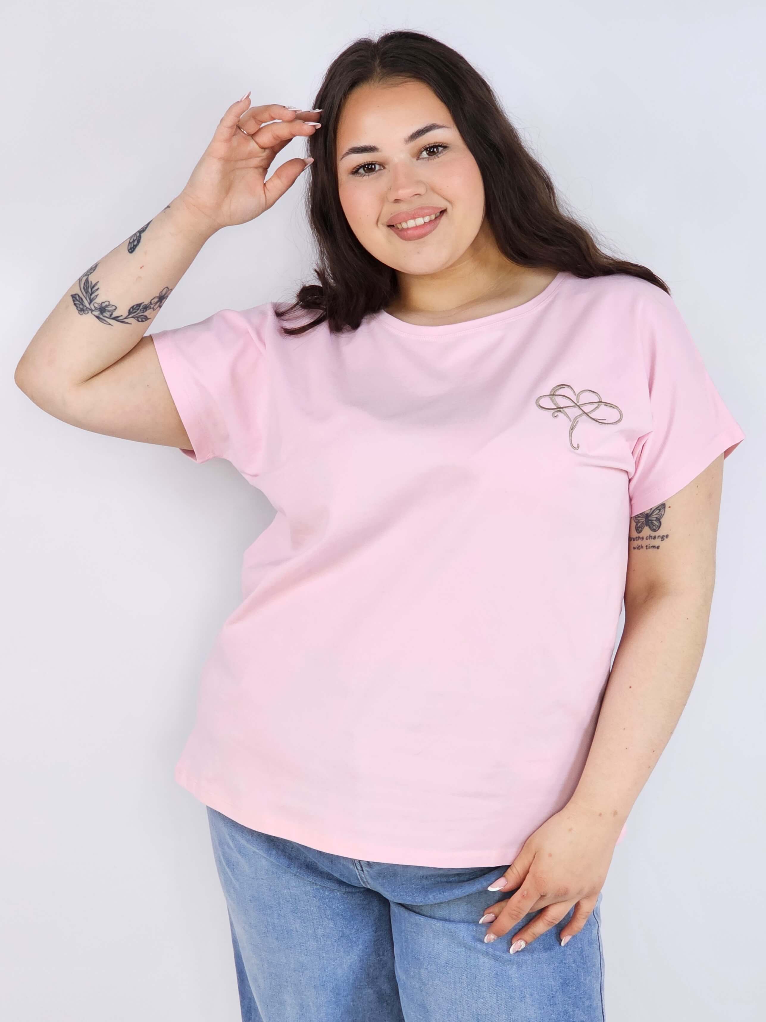 Bluzka plus size XXL basic – minimalistyczna i stylowa na co dzień Stylowa XL