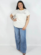 Bluzka plus size XXL basic – minimalistyczna i stylowa na co dzień Stylowa XL