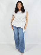 Bluzka plus size XXL elegancka – idealna pod marynarkę i na wyjątkowe okazje Stylowa XL