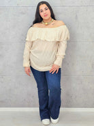 Bluzka plus size – hiszpanka o zwiewnym i kobiecym fasonie XXL Stylowa XL