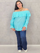 Bluzka plus size – hiszpanka o zwiewnym i kobiecym fasonie XXL Stylowa XL