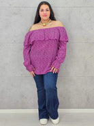 Bluzka plus size – hiszpanka o zwiewnym i kobiecym fasonie XXL Stylowa XL