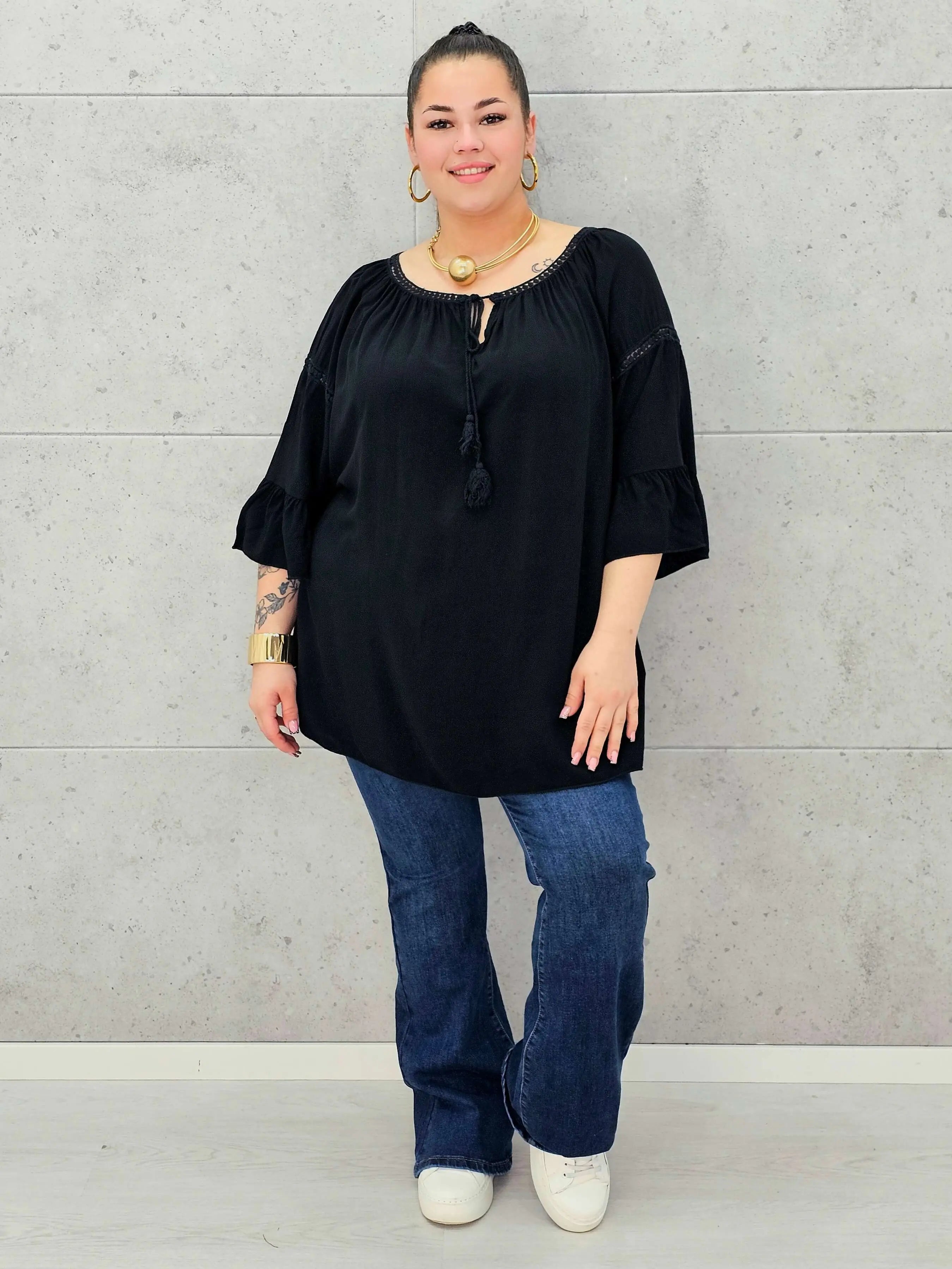 Bluzka plus size – lekka, boho i niezwykle kobieca Stylowa XL