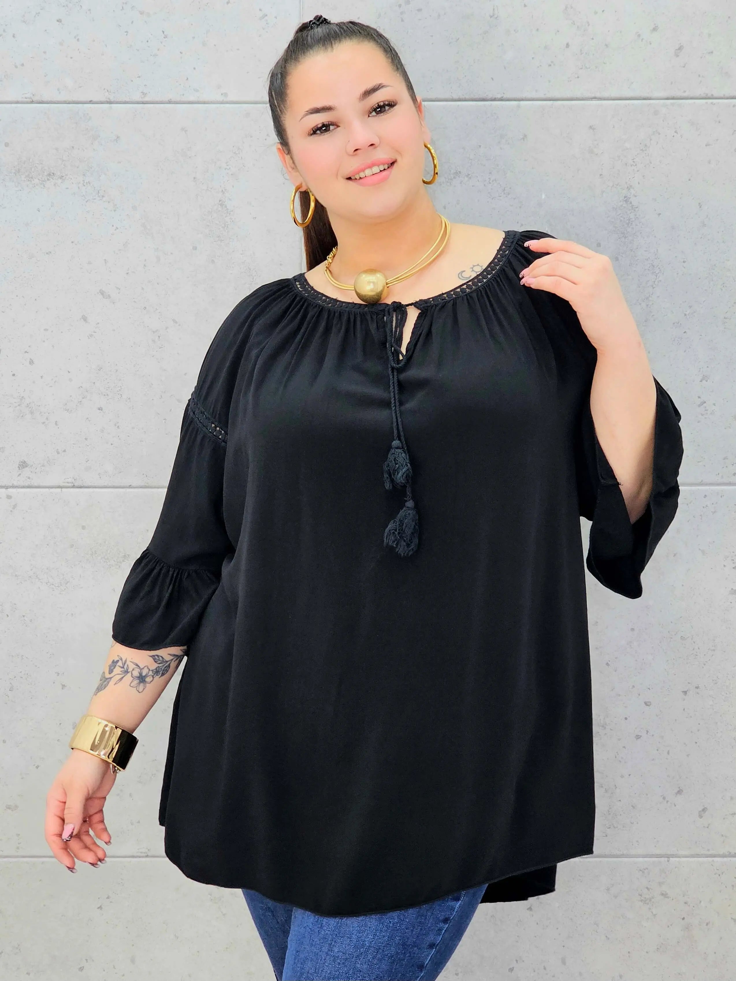 Bluzka plus size – lekka, boho i niezwykle kobieca Stylowa XL