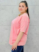 Bluzka plus size – miejski luz i wygoda w stylu casual Stylowa XL