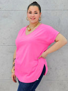 Bluzka plus size – wygodny model oversize dla sylwetek XXL Stylowa XL