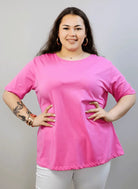 Bluzka plus size z efektownym wycięciem na plecach Stylowa XL
