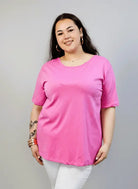 Bluzka plus size z efektownym wycięciem na plecach Stylowa XL