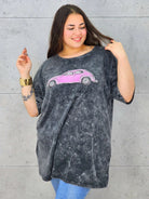 Bluzka plus size z motywem auta – wygoda i styl w jednym Stylowa XL