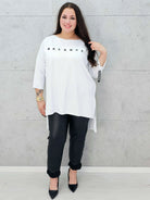 Bluzka plus size. BALANCE oversize Stylowa XL