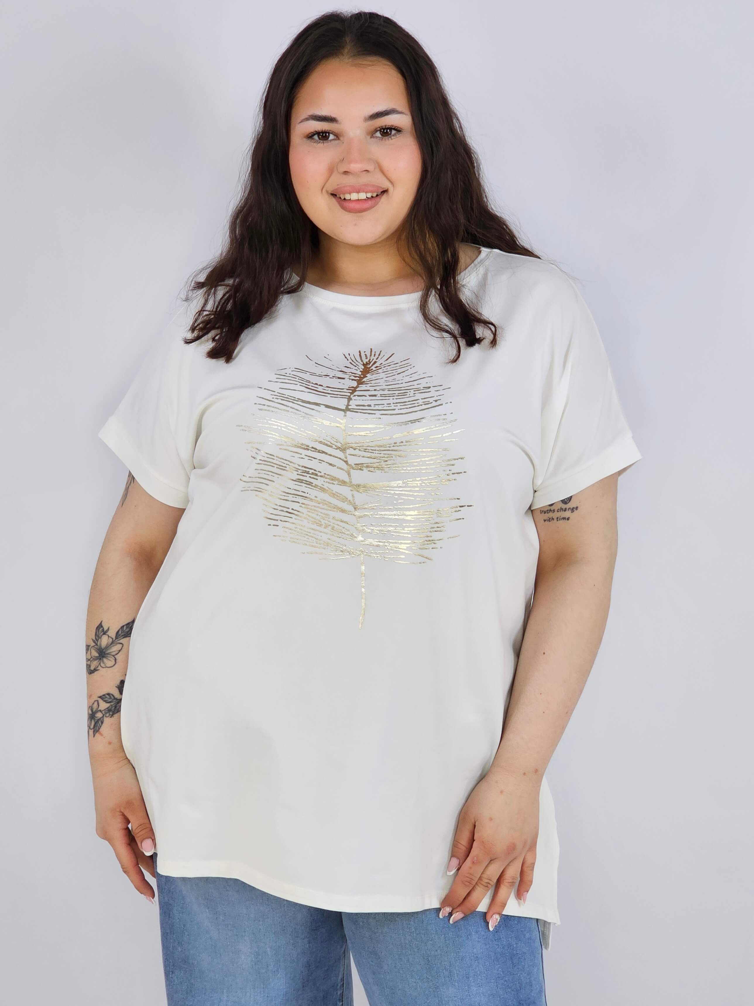 Bluzka plus size, która łączy subtelność z wygodą Stylowa XL