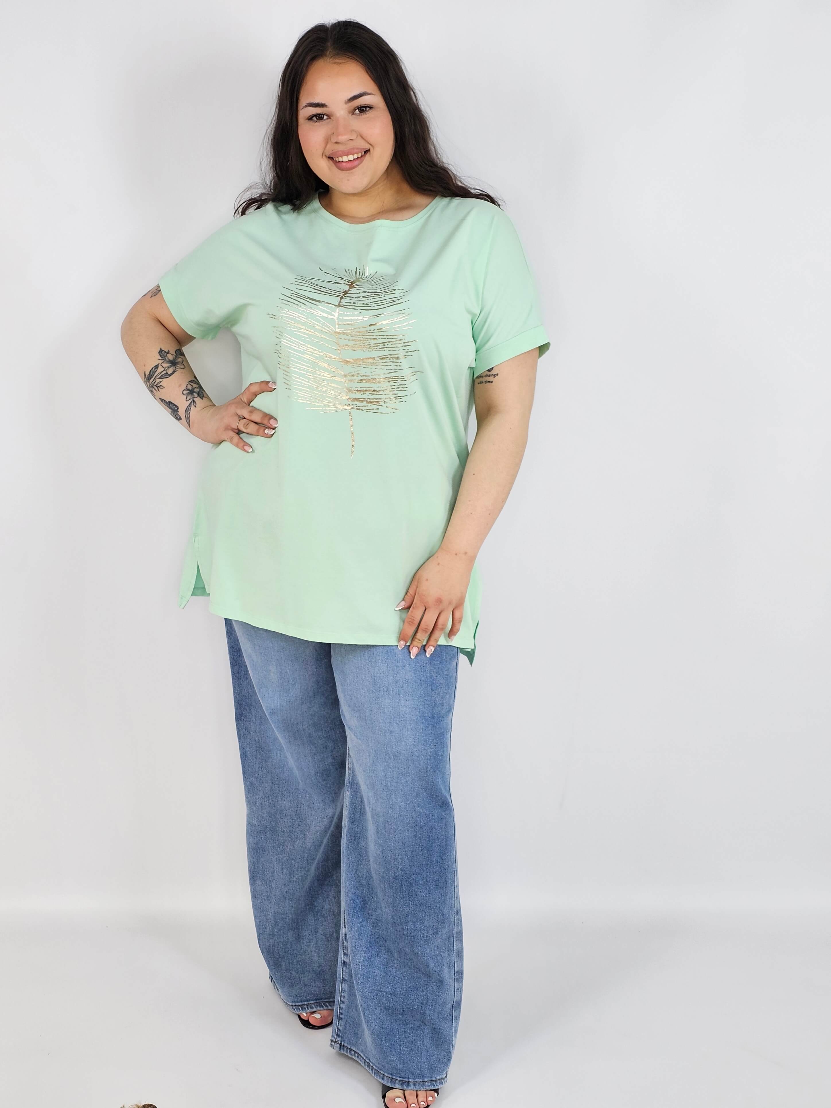 Bluzka plus size, która łączy subtelność z wygodą Stylowa XL