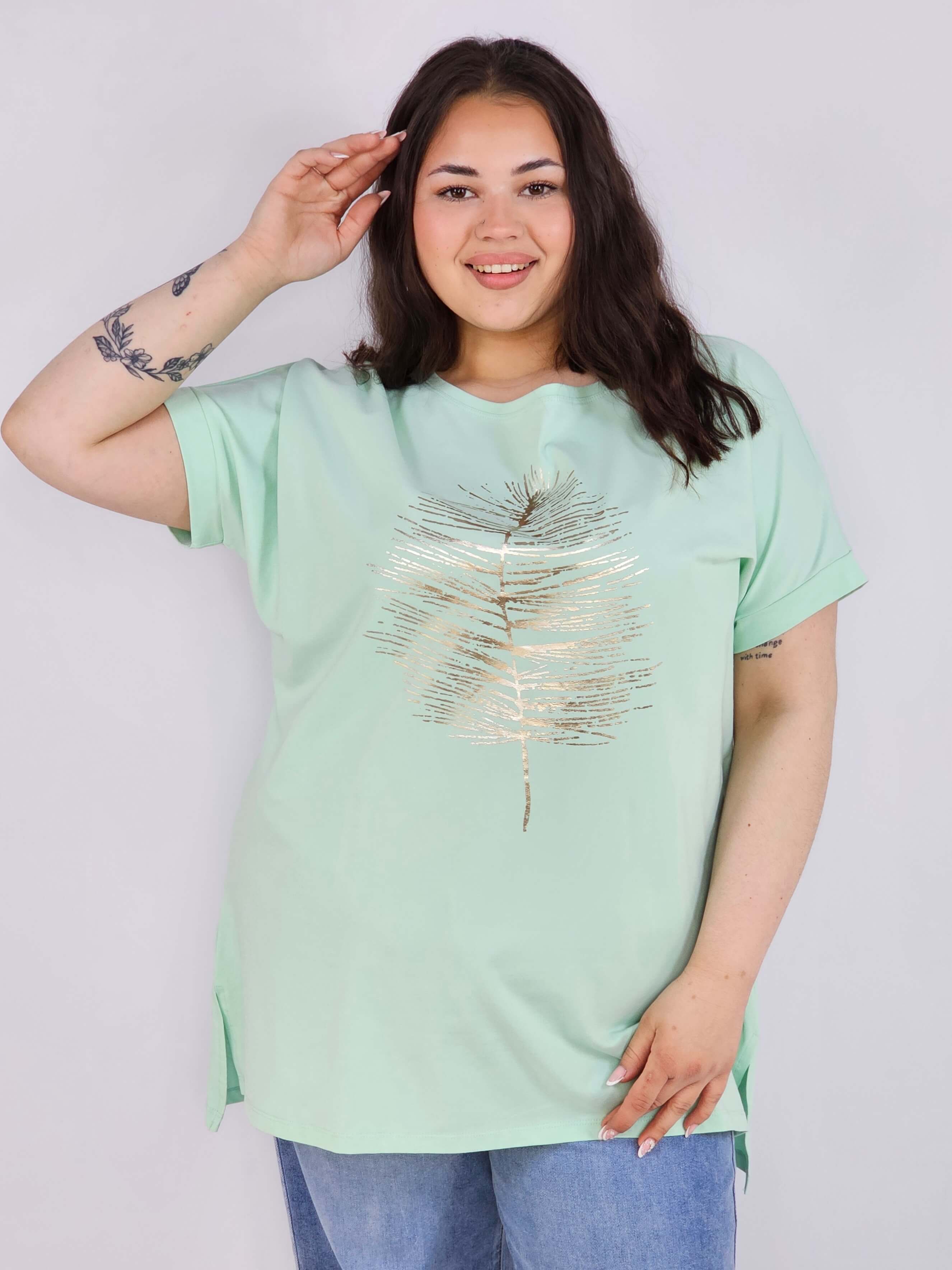 Bluzka plus size, która łączy subtelność z wygodą Stylowa XL