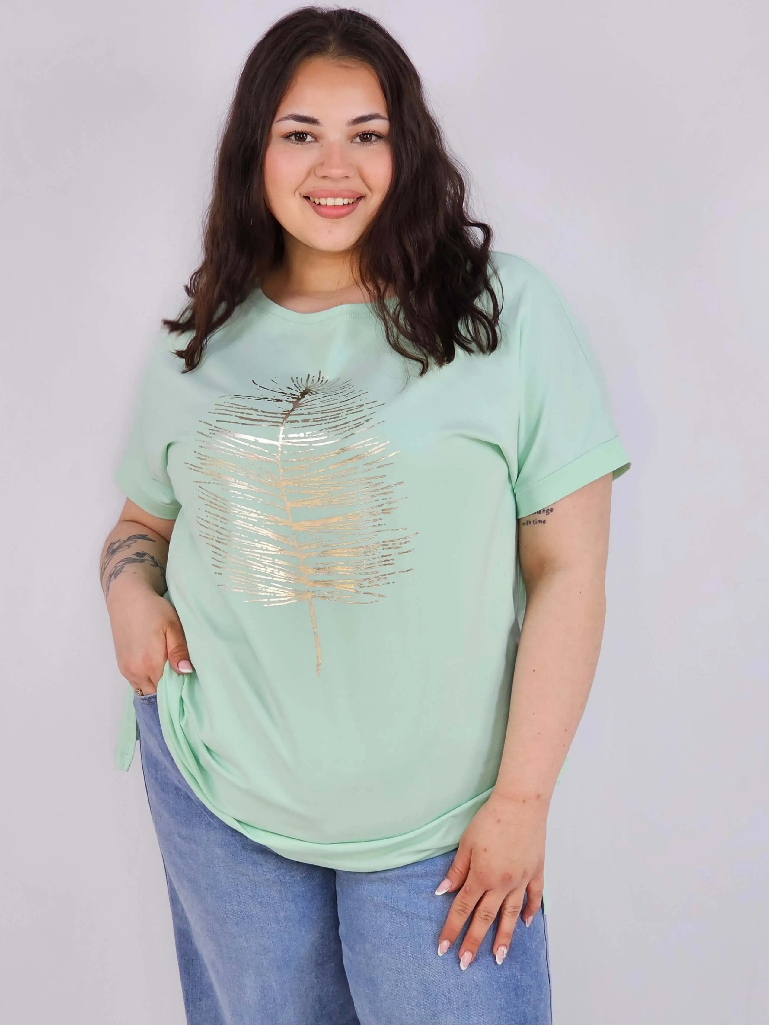 Bluzka plus size, która łączy subtelność z wygodą Stylowa XL