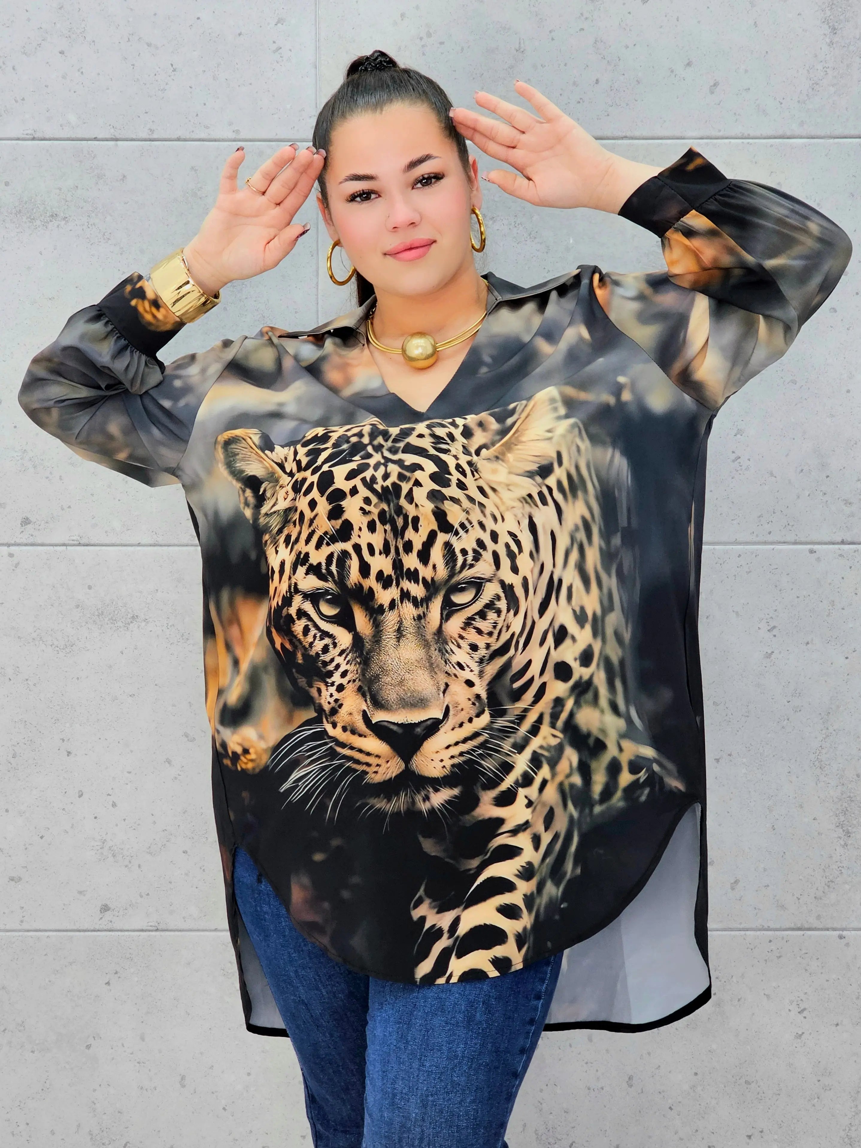 Bluzka szyfonowa plus size – lekka, elegancka i kobieca propozycja na każdą okazję Stylowa XL