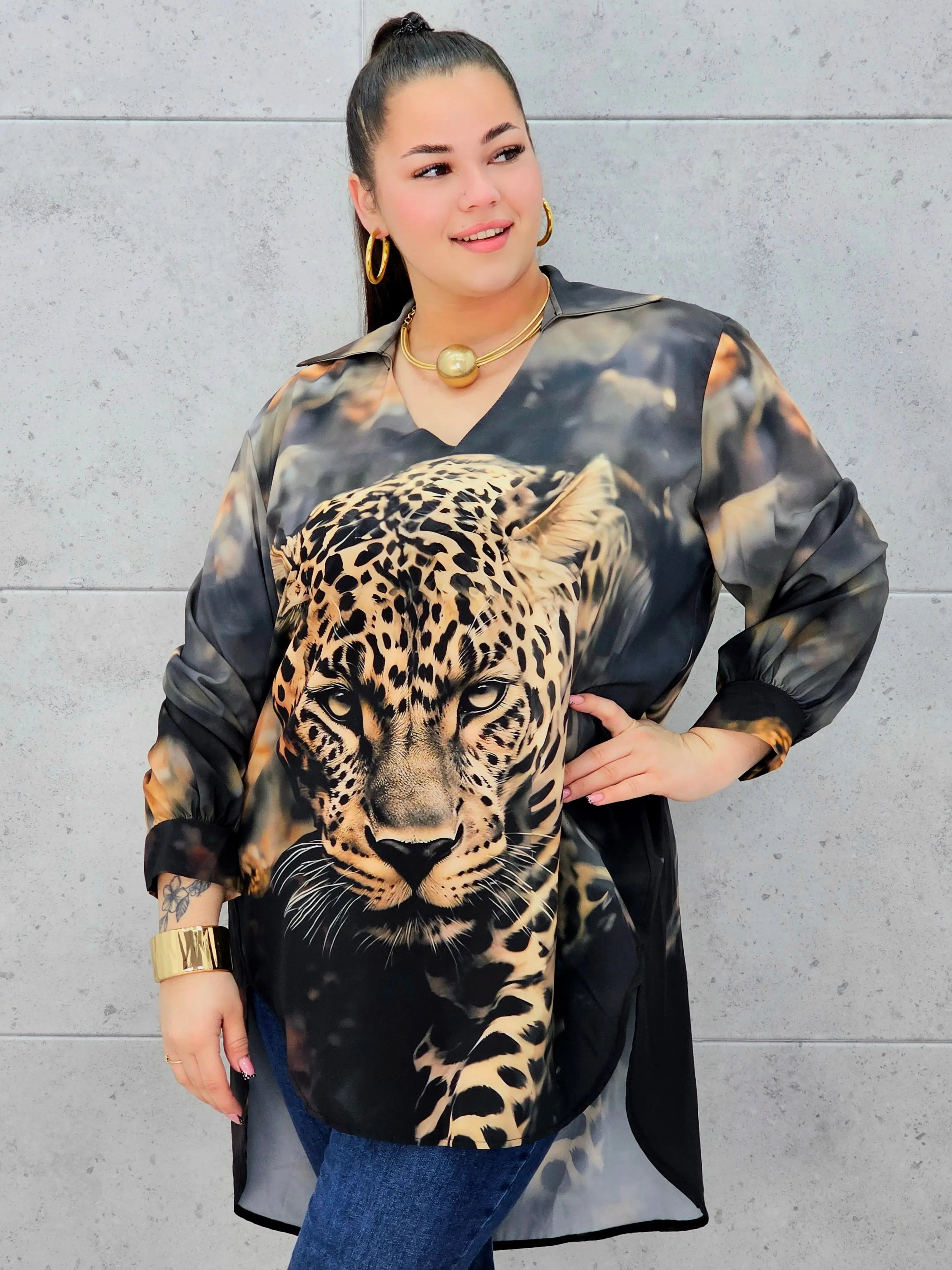 Bluzka szyfonowa plus size – lekka, elegancka i kobieca propozycja na każdą okazję Stylowa XL