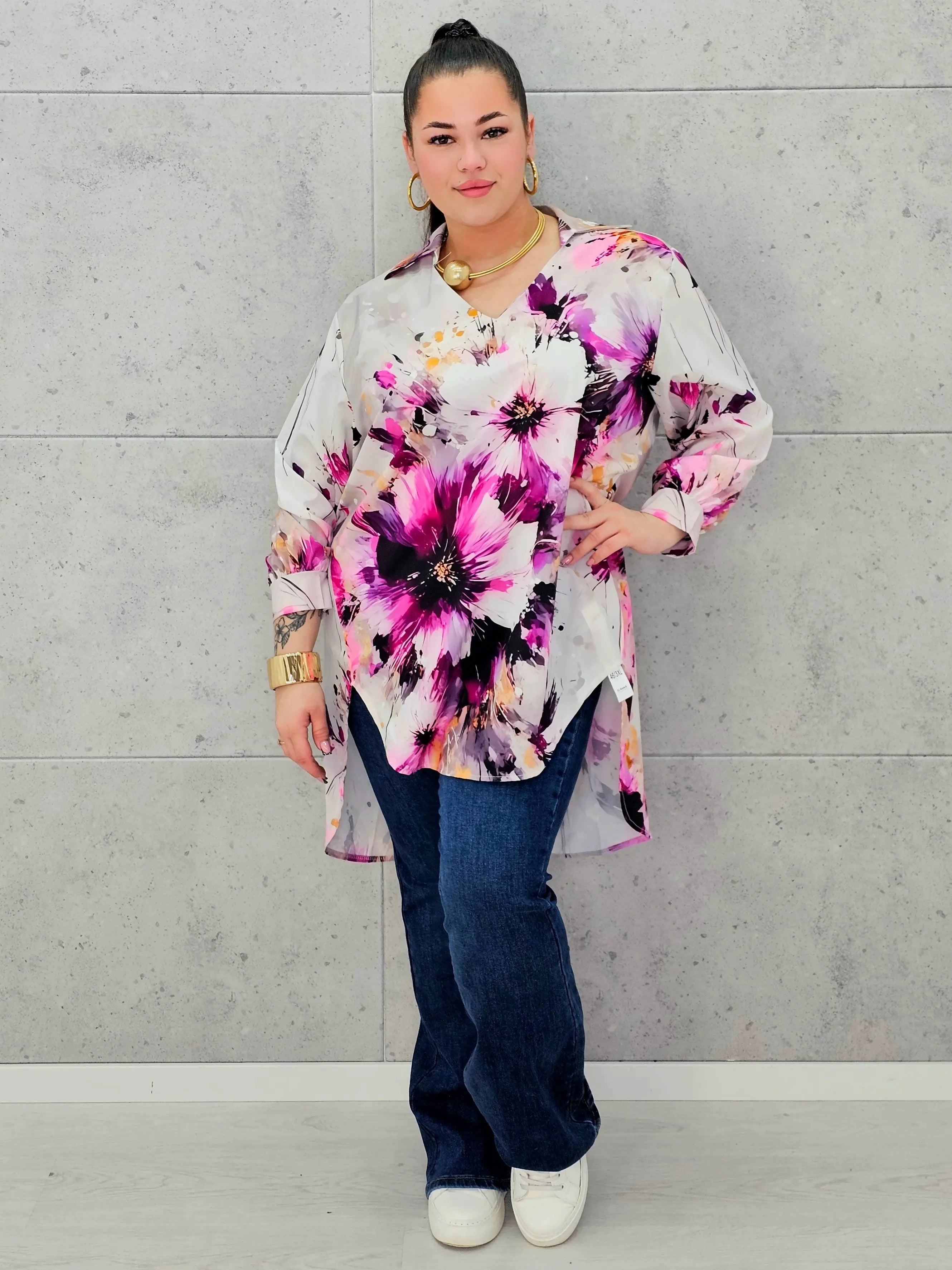 Bluzka szyfonowa plus size – lekka, elegancka i kobieca propozycja na każdą okazję Stylowa XL