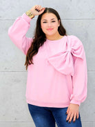 Bluzka z kokardą Stylowa XL