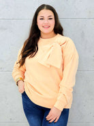 Bluzka z kokardą Stylowa XL