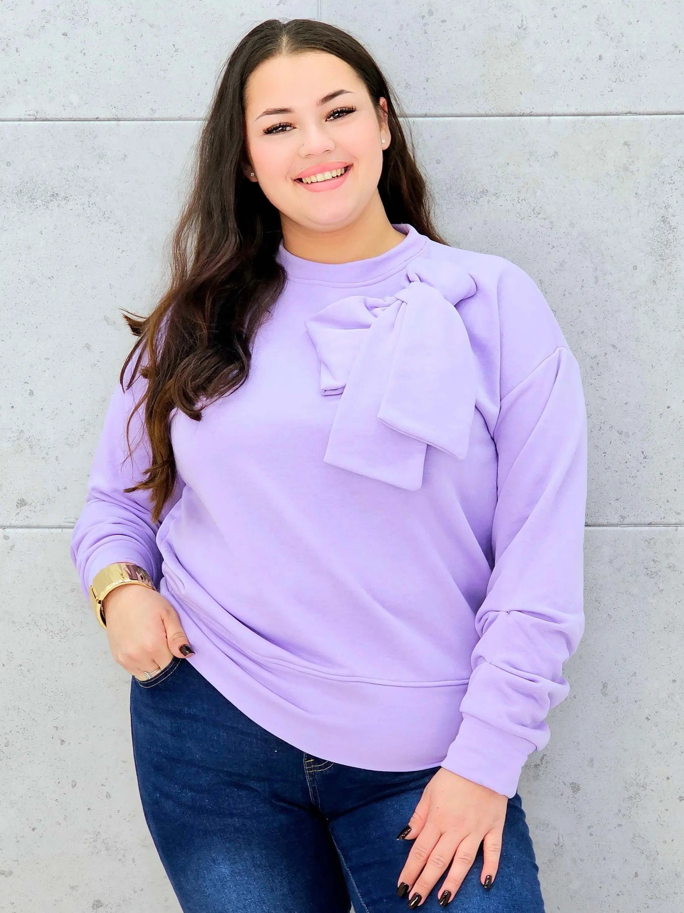 Bluzka z kokardą Stylowa XL