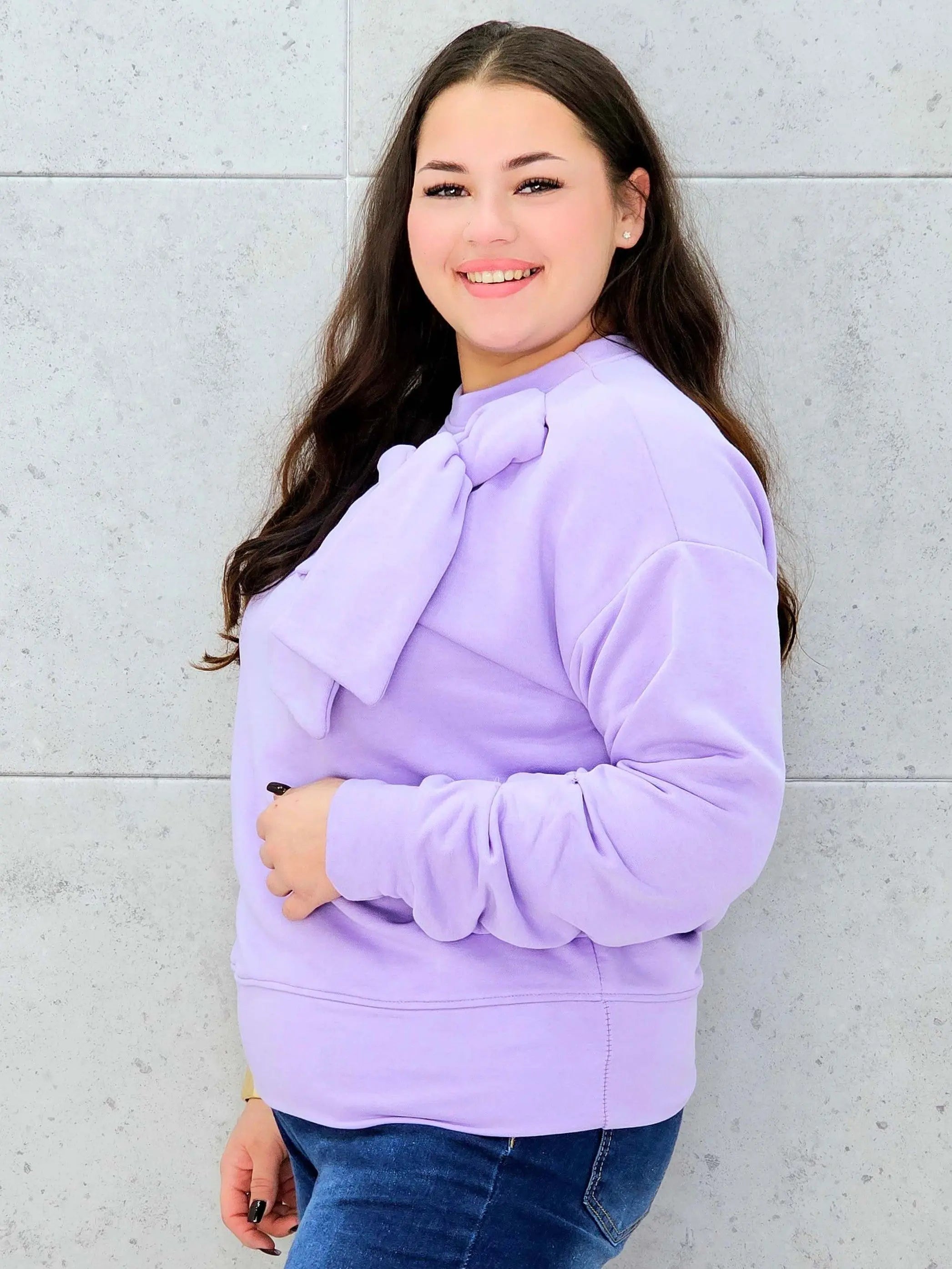 Bluzka z kokardą Stylowa XL