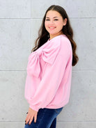 Bluzka z kokardą Stylowa XL