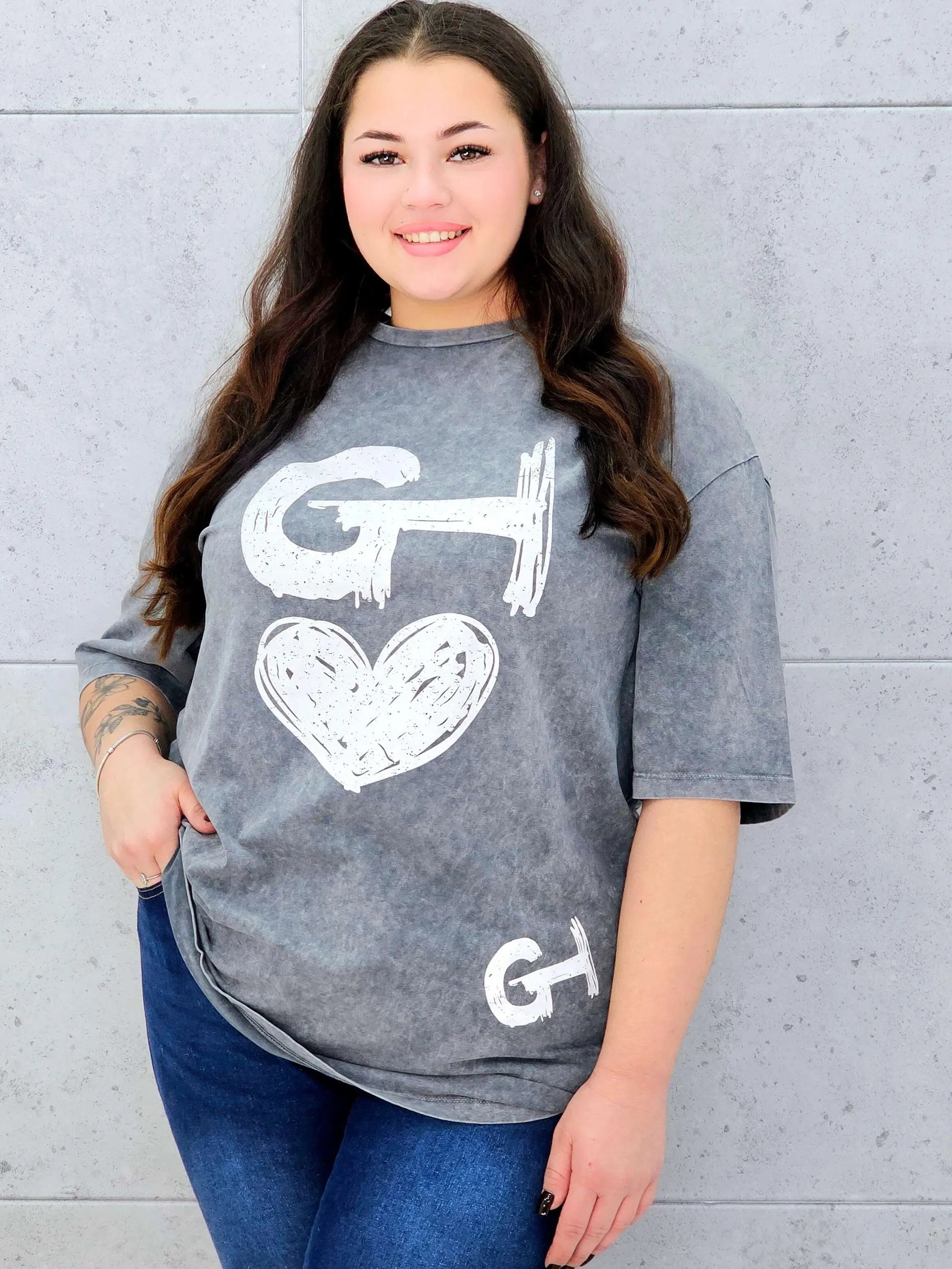 Bluzka z nadrukiem XXL – styl i wygoda w modzie plus size Stylowa XL