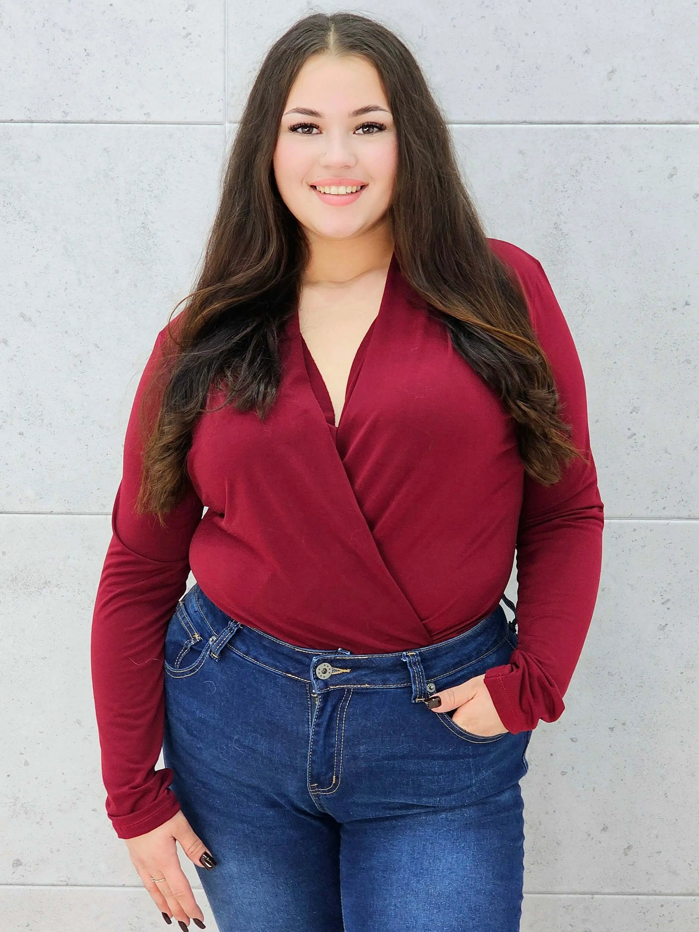 Body kopertowe plus size Stylowa XL