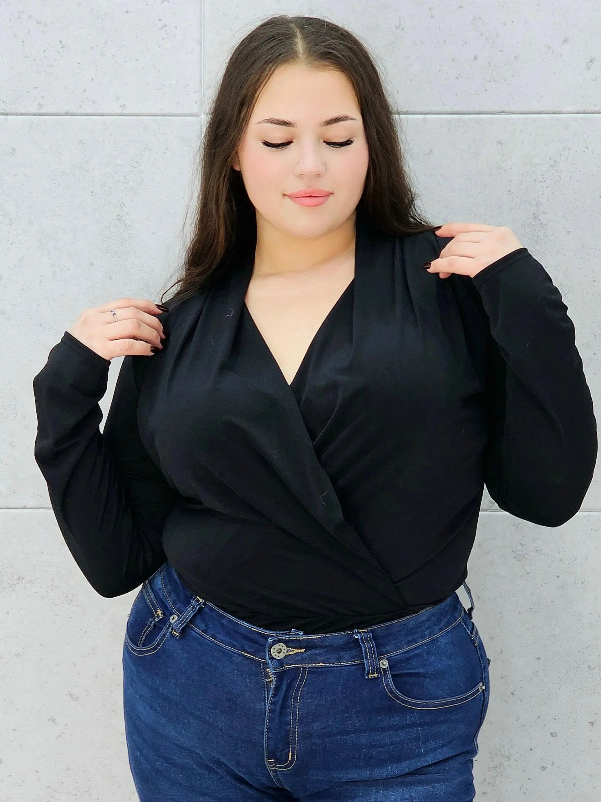 Body kopertowe plus size Stylowa XL