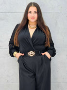 Body plus size z ozdobnymi rękawami – elegancja i styl XXL Stylowa XL Stylowa XL