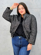 Bomberka plus size – modna i wygodna kurtka dla każdej kobiety Stylowa XL