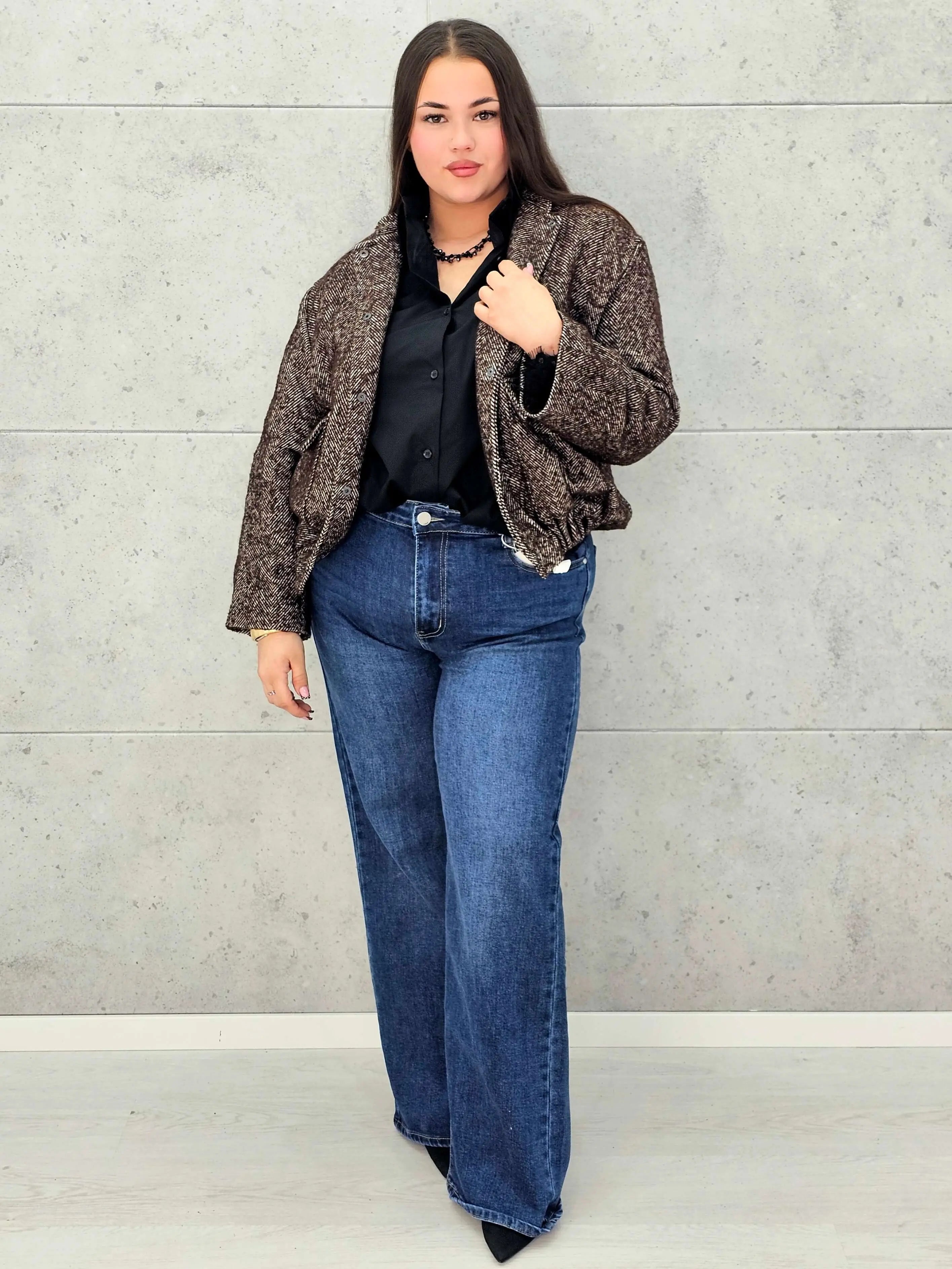 Bomberka plus size – modna i wygodna kurtka dla każdej kobiety Stylowa XL