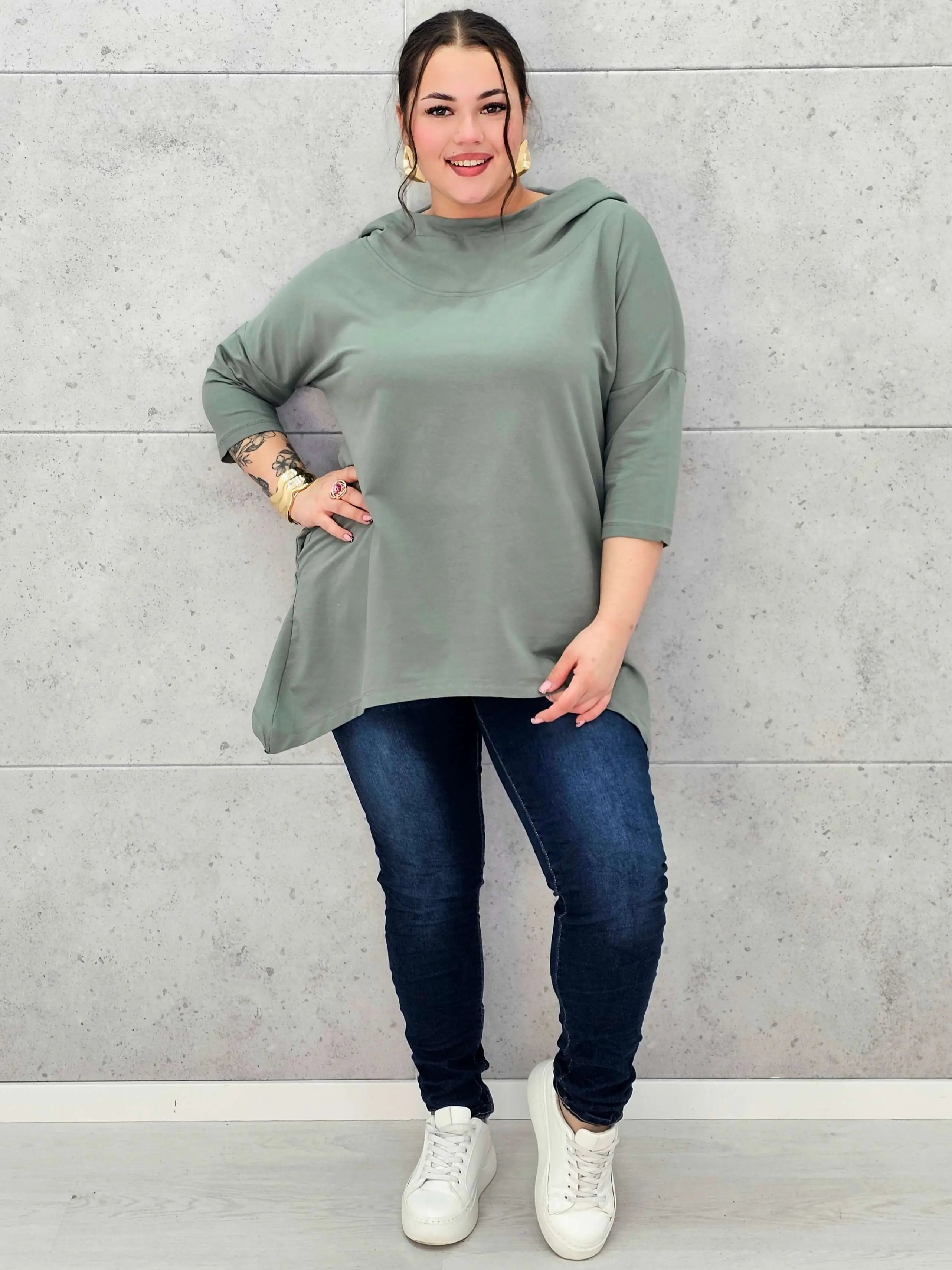 Codzienna Elegancja z Luzem Stylowa XL