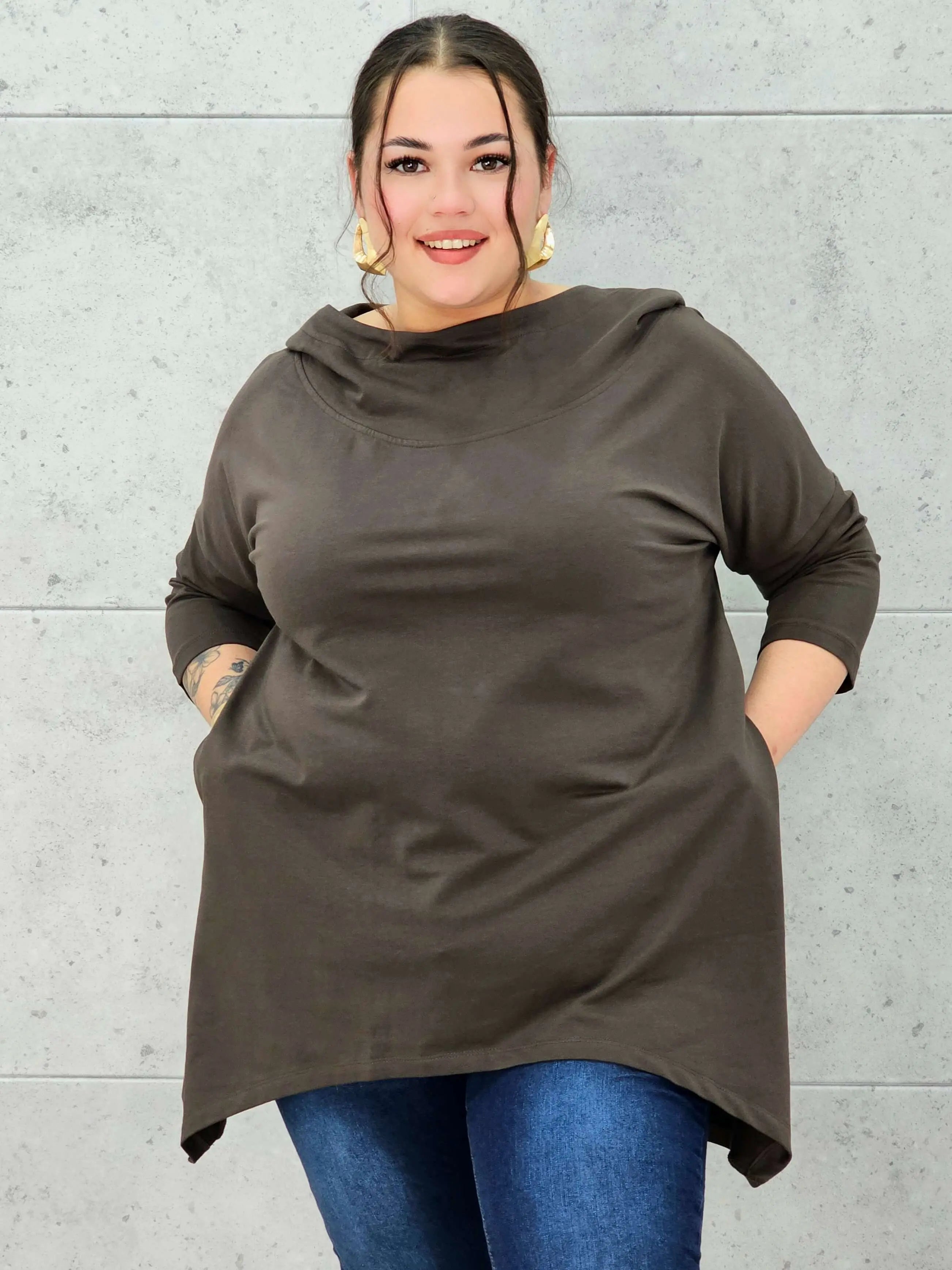 Codzienna Elegancja z Luzem Stylowa XL