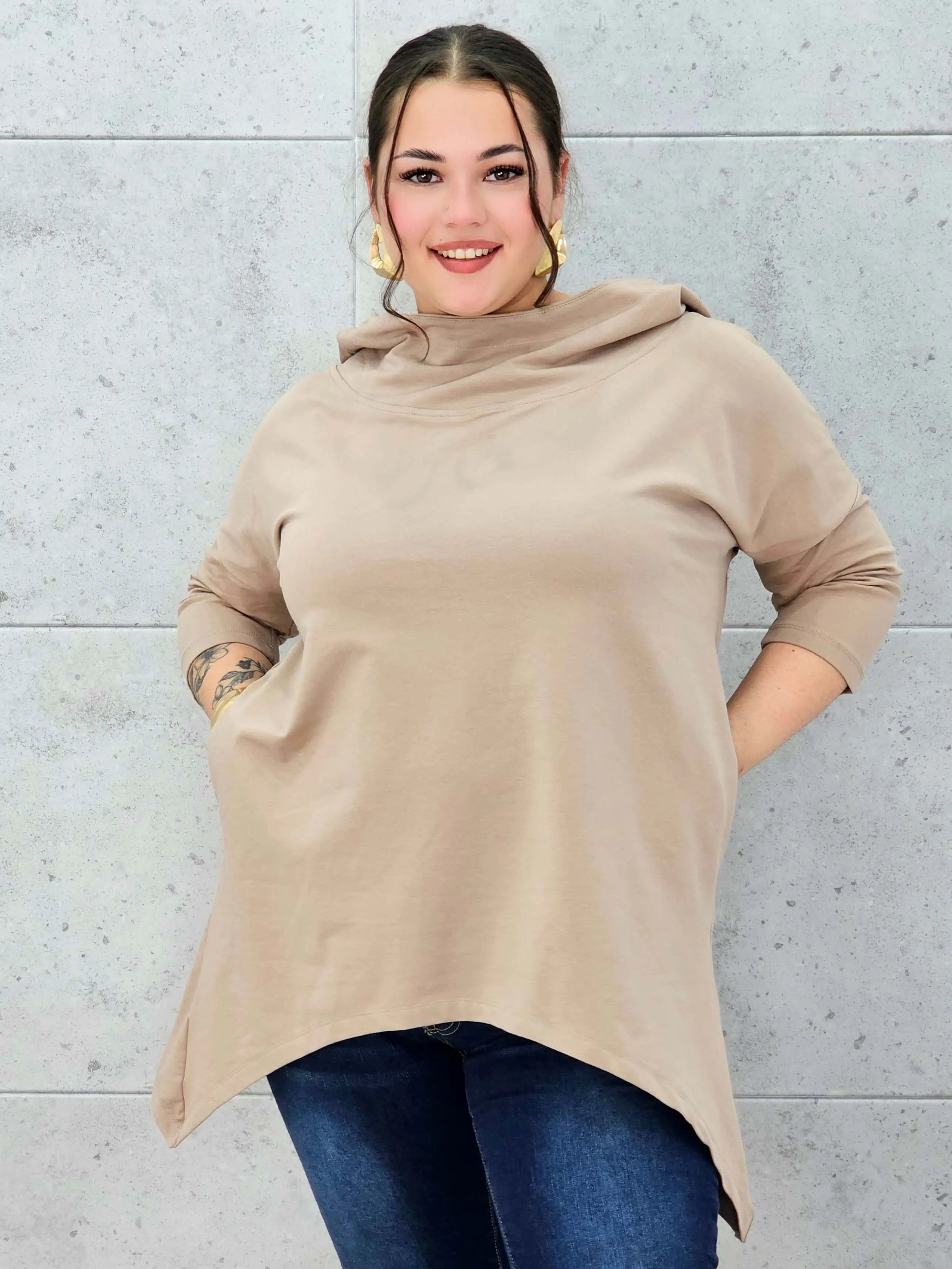 Codzienna Elegancja z Luzem Stylowa XL