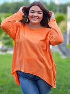 Damska bluzka oversize z lekkim, zwiewnym krojem Stylowa XL