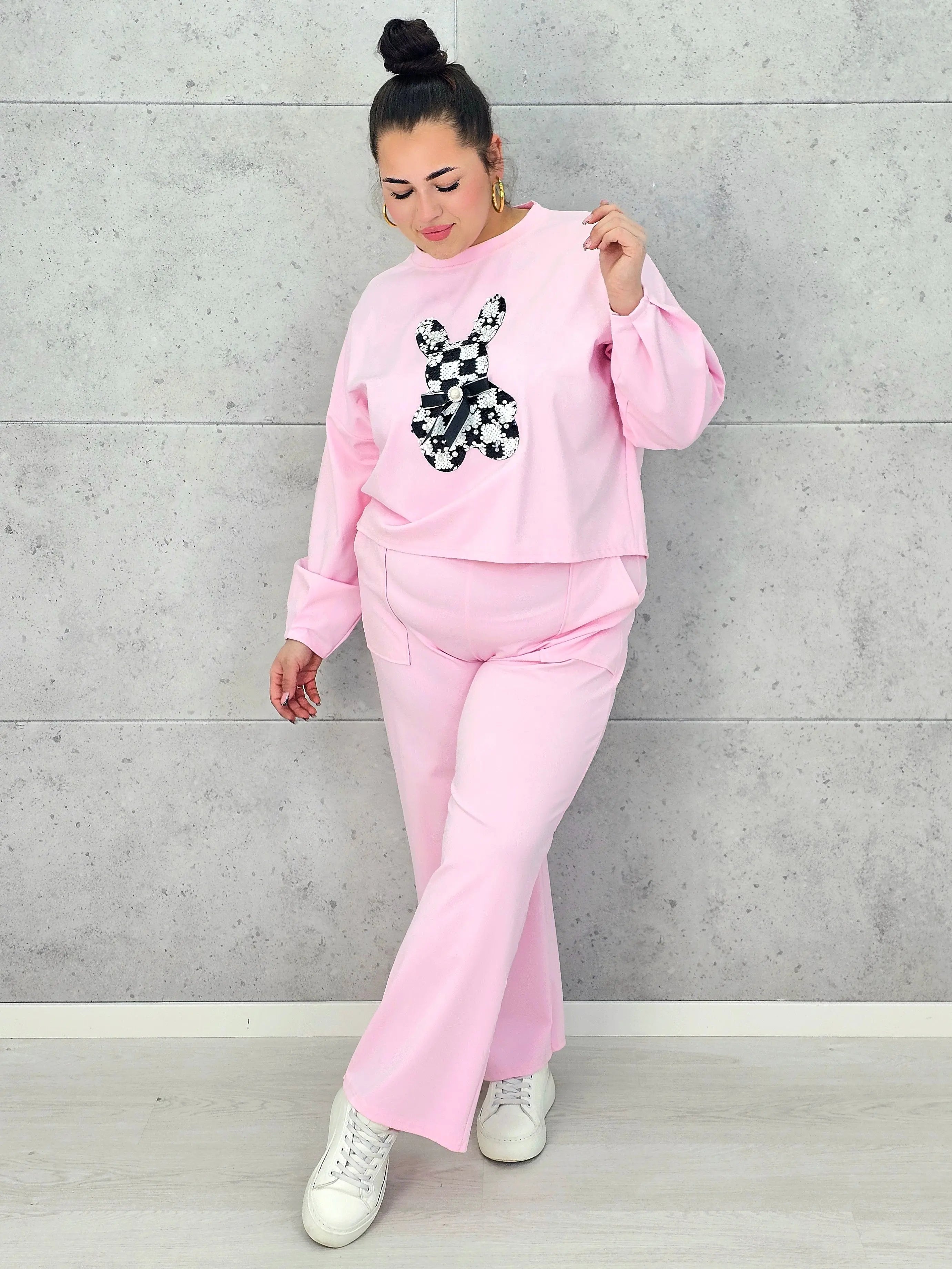 Dres plus size – dwuczęściowy komplet dla kobiet XXL Stylowa XL