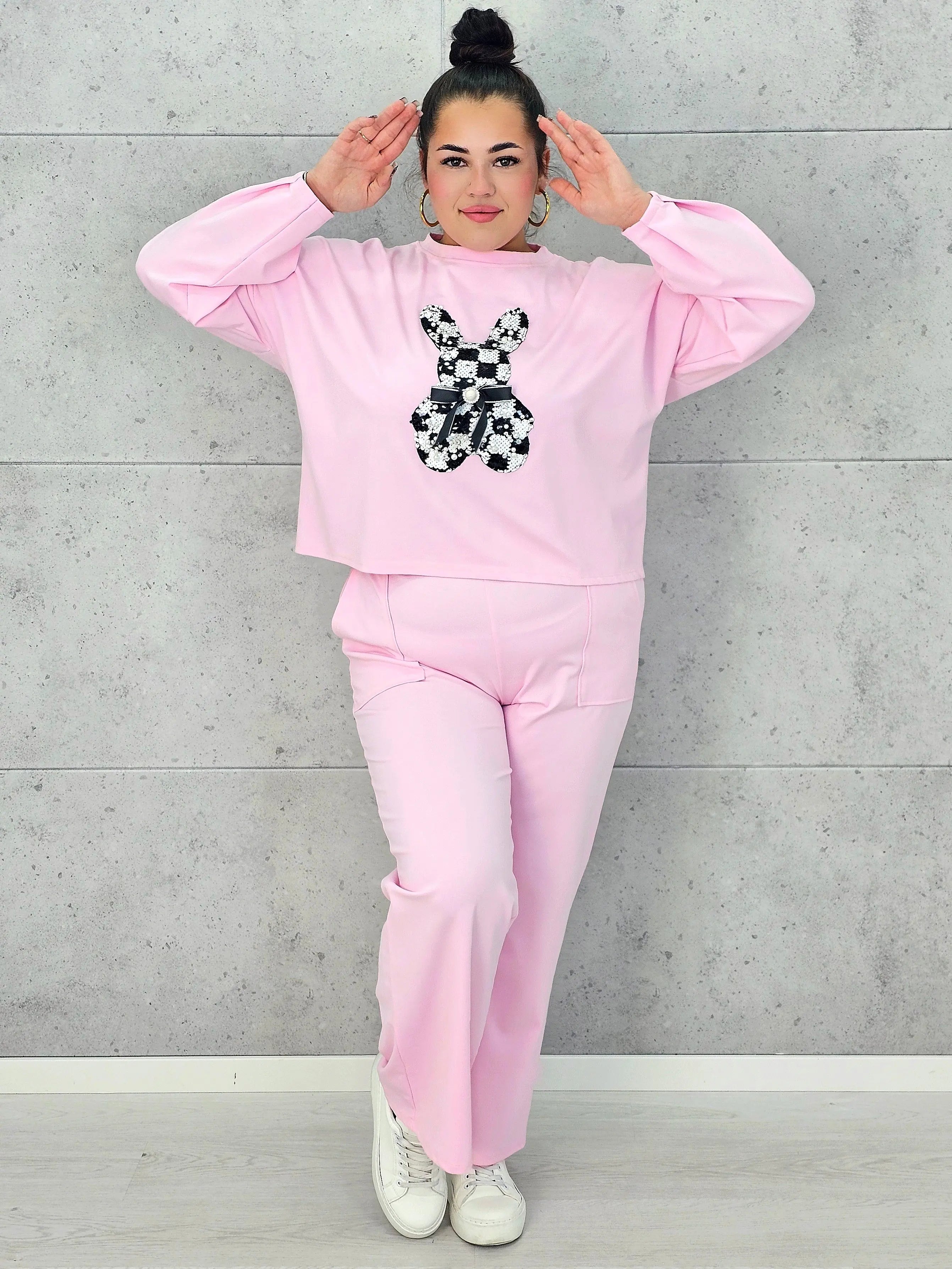Dres plus size – dwuczęściowy komplet dla kobiet XXL Stylowa XL