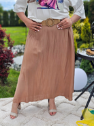 Elegancka i wygodna spódnica midi- kilka kolorów Stylowa XL