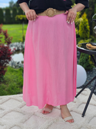 Elegancka i wygodna spódnica midi- kilka kolorów Stylowa XL