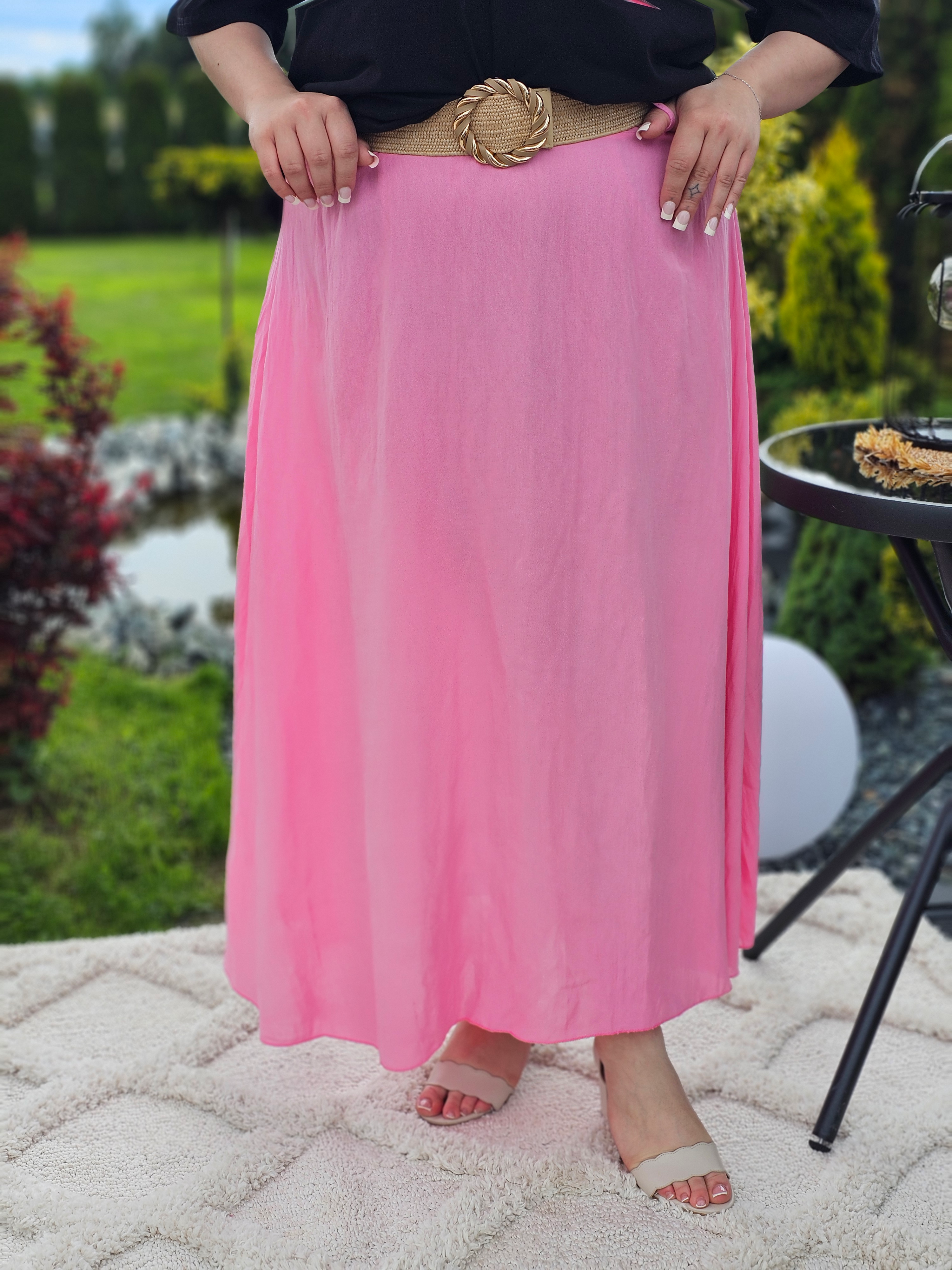 Elegancka i wygodna spódnica midi- kilka kolorów Stylowa XL