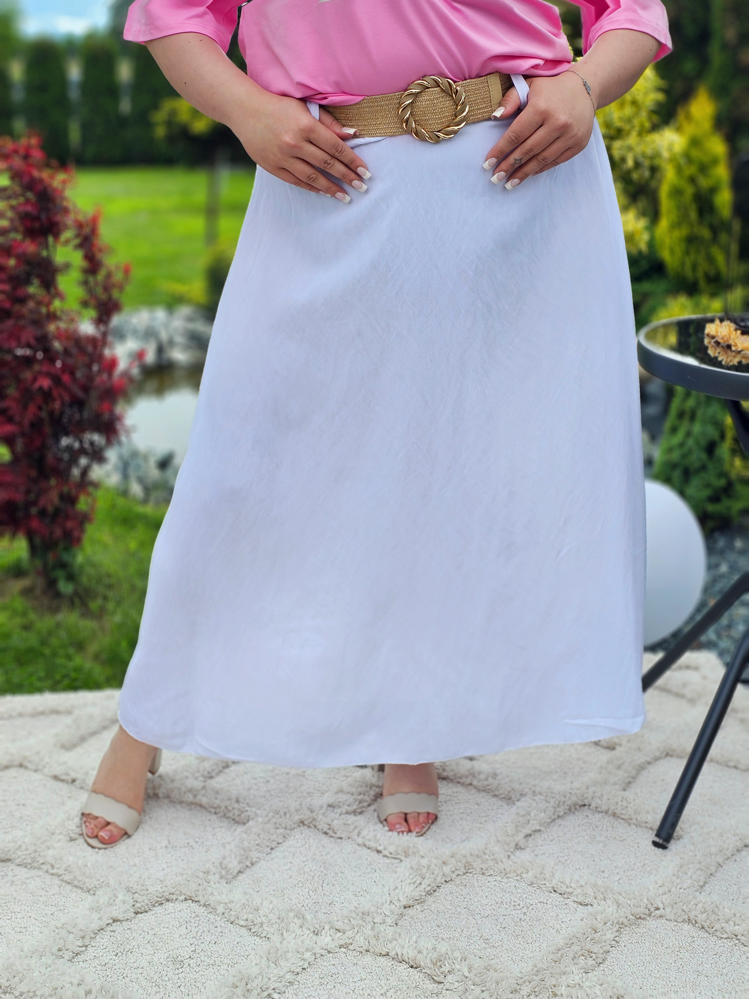 Elegancka i wygodna spódnica midi- kilka kolorów Stylowa XL