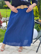 Elegancka i wygodna spódnica midi- kilka kolorów Stylowa XL