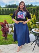 Elegancka i wygodna spódnica midi- kilka kolorów Stylowa XL