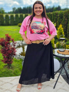 Elegancka i wygodna spódnica midi- kilka kolorów Stylowa XL